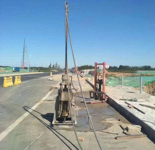 平舆公路高聚物注浆加固