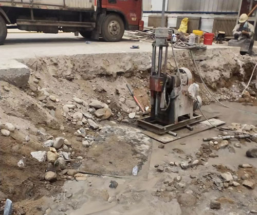 平舆公路下沉压浆